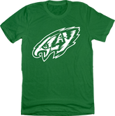 Philadelphia Football Slay Green  T-shirt In The Clutch